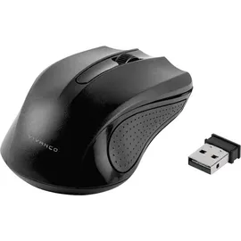 Vivanco USB Wireless Mouse 1000 dpi schwarz