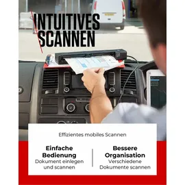 Canon imageFORMULA P-208II mobiler Dokumentenscanner Duplex USB Win Mac