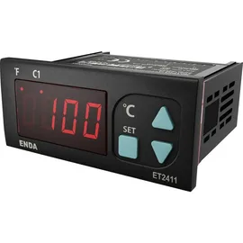 Enda ET2411-230-08 Temperaturregler NTC -60 bis 150°C Relais 8A (L x B x H) 71 x 77 x 35mm