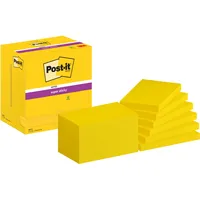 Post-it Super Sticky Notes, 127x76mm, Gelb