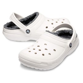 Crocs Classic Lined Clog white/grey 39-40