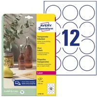 Avery Zweckform Etiketten Etiketten A4 60mm 25 Bogen/300 Etiketten