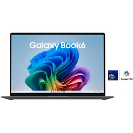Samsung Galaxy Book6 16'' Intel Core Ultra 7 355 16 GB RAM 512 GB SSD Win11 Home Grau