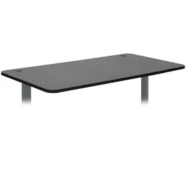 Mendler Schreibtischplatte HWC-D40 160x80cm Schwarz