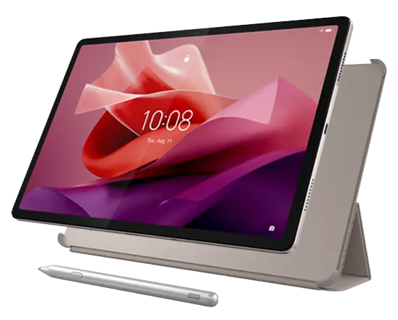Lenovo Tab P12 8GB 256GB Wifi - Storm Grey + Pen + Folio Oat MediaTek Dimensity 7050 Prozessor 2,60 GHz , Android, 256 GB UFS 2.2