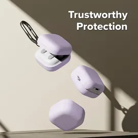 Ringke Schutzhülle für Galaxy Buds 4 / 4 Pro, Ringke Silicone, Violett - Violett