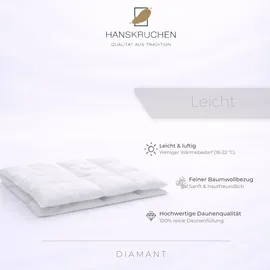 HANSKRUCHEN Diamant Leicht 155 x 220 cm)