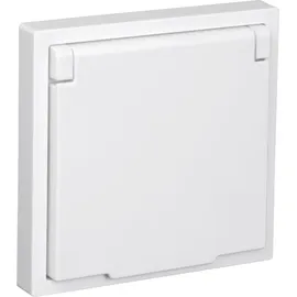 McPower Shallow 250V/16A UP IP44 Steckanschluss - Weiß