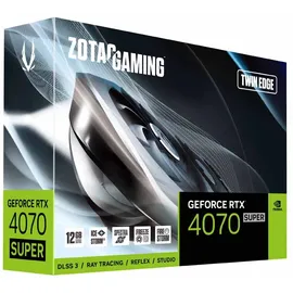 Zotac Gaming GeForce RTX 4070 SUPER Twin Edge 12GB GDDR6X, HDMI, 3x DP (ZT-D40720E-10M)