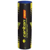 Dunlop Carlton Badmintonball Tournament T800, Gelb – Rot, schnell (78 Grains), für Junioren und Vereinsspieler (1x6er Dose)