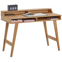 Idimex Schreibtisch Luna Kiefer massiv / Braun