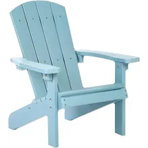 Beliani Muskoka Kinder Gartenstuhl 60 x 70 x 90 cm blau
