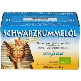 Dynamis Gesundheitsprodukte Vertriebs-GmbH Schwarzkümmel Bio ägypt. Kapseln