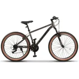 Rutaqian Mountainbike Fahrrad Jugendfahrrad 26, 27.5 Zoll, 21 Gang Shimano, Hochwertiger, 21 Gang, Kettenschaltung, (1-tlg), MTB Hardtail, für Damen und Herren