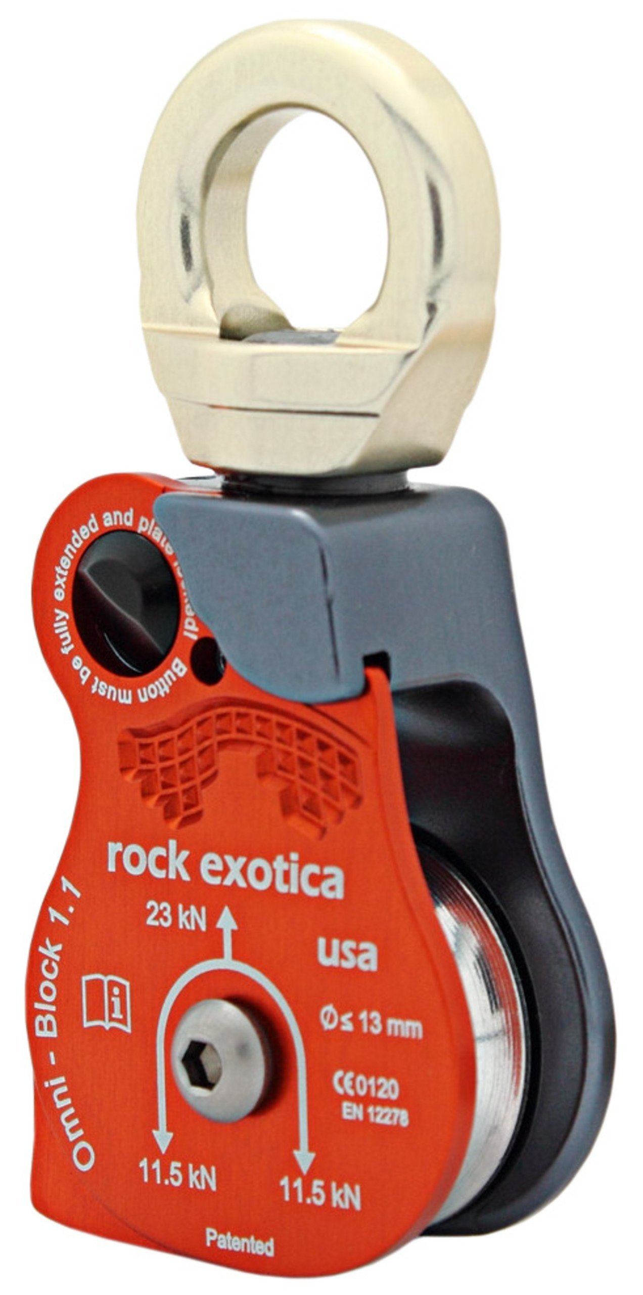 Rock Exotica Seilrolle Omni Block 1,1" Single