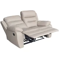 Mapo Möbel Voll-Leder Fernsehsofa Relaxsofa 2-Sitzer 5131-2-A-2847