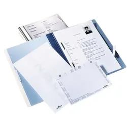 DURABLE Personalhefter DIN A4 blau 5fach Unterteilung SB Beutel Blue personnel folder