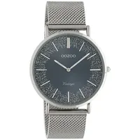 OOZOO Armbanduhr Vintage Damen – Silber/Silber C20134