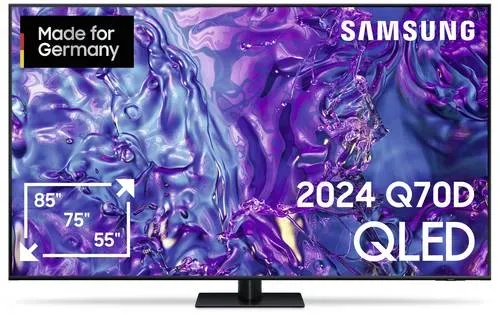 Samsung QLED 4K Q70D QLED-TV 189cm 75 Zoll EEK D (A - G) CI+, DVB-T2 HD, QLED, Smart TV, UHD, WLAN S
