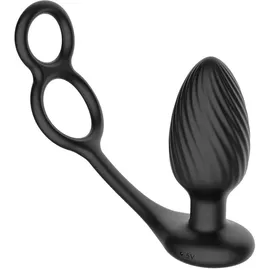 Nexus - Tornado Rotierende Analplug mit Cock & Ball Ringen