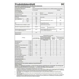 Amica DT 374 160 W Kühl-Gefrierkombination (211 l, 1440 mm hoch, Weiß)