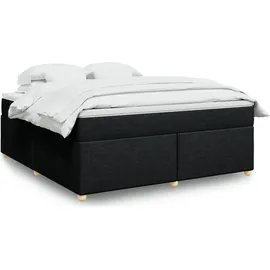 vidaXL Boxspringbett 180 x 200 cm Schwarz