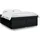 vidaXL Boxspringbett 180 x 200 cm Schwarz