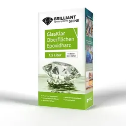 Epoxy Systems- GlasKlar Oberflächen Epoxidharz, 1,5 l