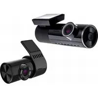 AMPIRE Electronics AMPIRE DC2-PRO | Dual-Dashcam in 2K (Quad HD) Auflösung, WiFi und GPS