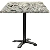 Restootab Tisch Bazila 70x70cm - Modell Terrazzo Cepp