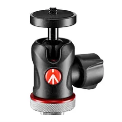 Manfrotto MH492LCD-BH Micro Kugelkopf mit Cold Shoe