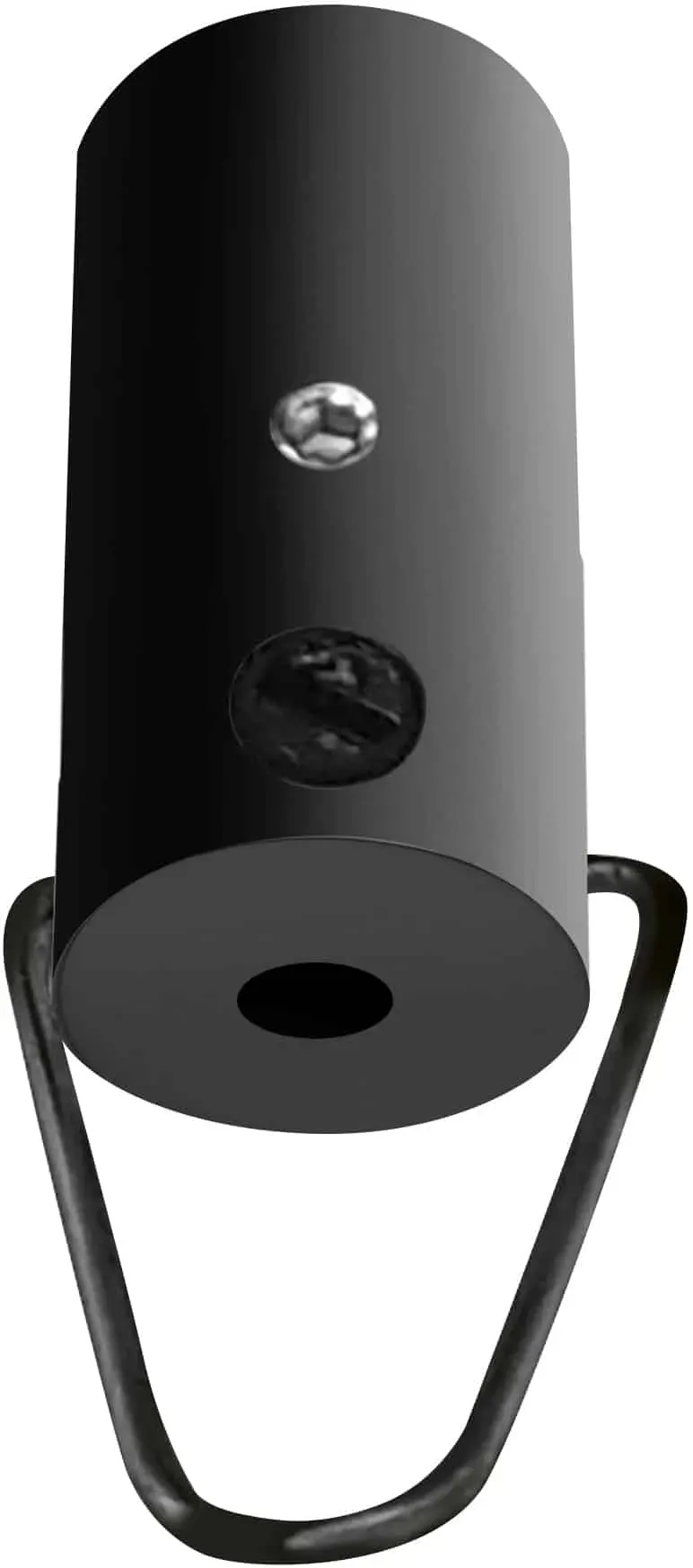 qles DSB0814 Decken-Stick mit Bügel und Zugentlastung, für Merten System-M, Anthrazit, edelmatt