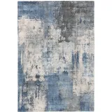 benuta pop Teppich, Blau, Textil, Orientalisch, Rechteckig, 80x150 cm, Gots, wasserabweisend, Teppiche & Böden, Teppiche