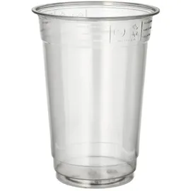 Papstar Hurricane Plastikbecher 0,4 l Transparent 50 St.