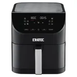 Eratec AF-60 Heißluftfritteuse XXL 5,5L 1500W schwarz