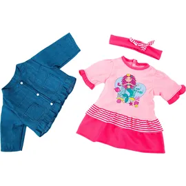 Bayer Design Puppenkleidung Kleid/Jacke Pink (38 cm)