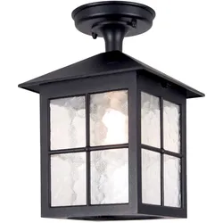 Winchester 1-flammige Verandalaterne - Schwarz