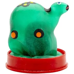 Scherzkondom „Schildkröte“ – Handbemalt, Geschenk Tierfreund (1 Stück) 1 St