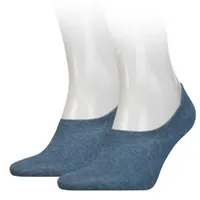 Tommy Hilfiger 2P Men Footie Invisible Sock Blau Gr 43/46 Herren