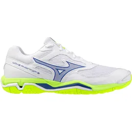Mizuno Wave Phantom 3 Handballschuhe - weiß/gelb/blau