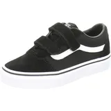 Vans Ward V Suede Sneaker, Schwarz Suede Canvas Black White Iju, 32 EU