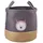Zeller Aufbewahrungskorb Hase Ø 30 x 29 cm 1-tlg. grau