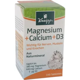 Kneipp Magnesium + Calcium + D3 Tabletten 150 St.