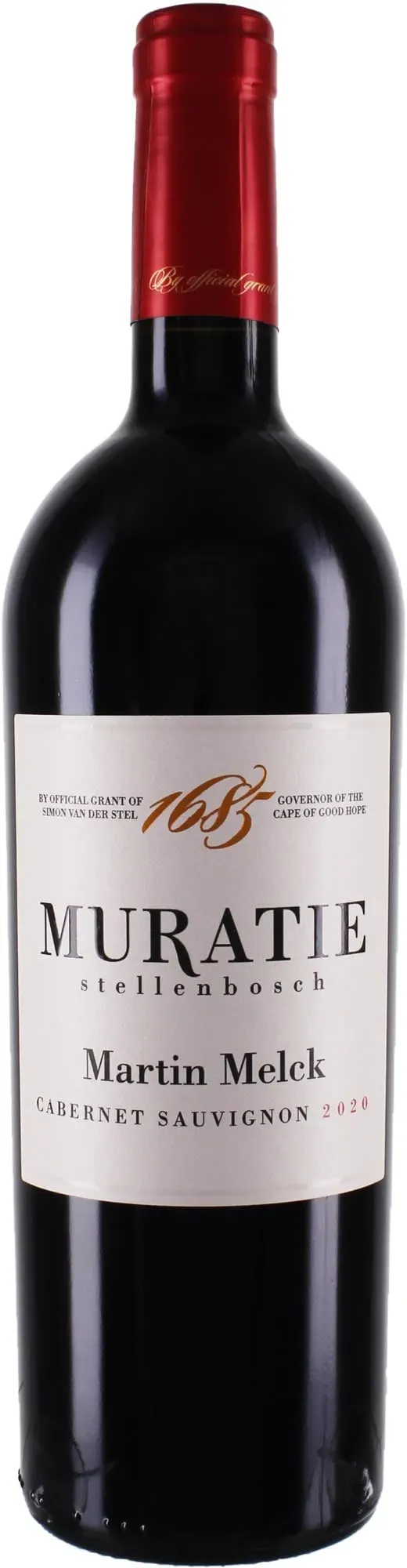 Muratie 2020 Muratie Martin Melck Cabernet Sauvignon Family Reserve 2020 Cabernet Sauvignon Südafrika
