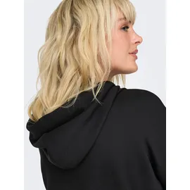 ONLY PLAY Onplounge LIFE HOOD FZ LS SWT Noos Sweatshirt-Jacke, schwarz, L EU - L