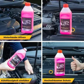 Exklusiv Chemie G12+ Kühlerfrostschutz Pink 1 St. 1 l