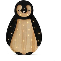Little Lights Lampe Baby Pinguin Holz | Little Lights