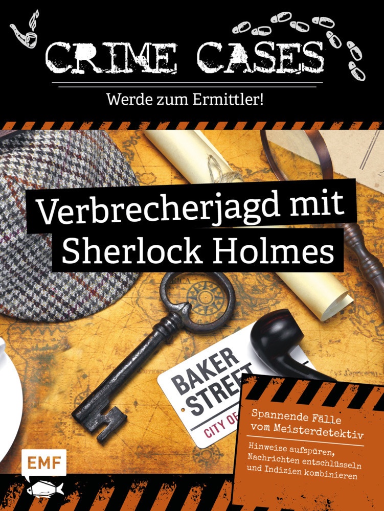 Crime Cases - Werde Zum Ermittler! - Verbrecherjagd Mit Sherlock Holmes - Gilles Saint-Martin  Kartoniert (TB)