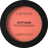 Catrice Soft Blur Powder Brush Puderrouge mit Matt-Effekt Farbton 020 Coral Cloud 5 g