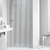 Sealskin Duschvorhang Hammam 180 x 200 cm silber